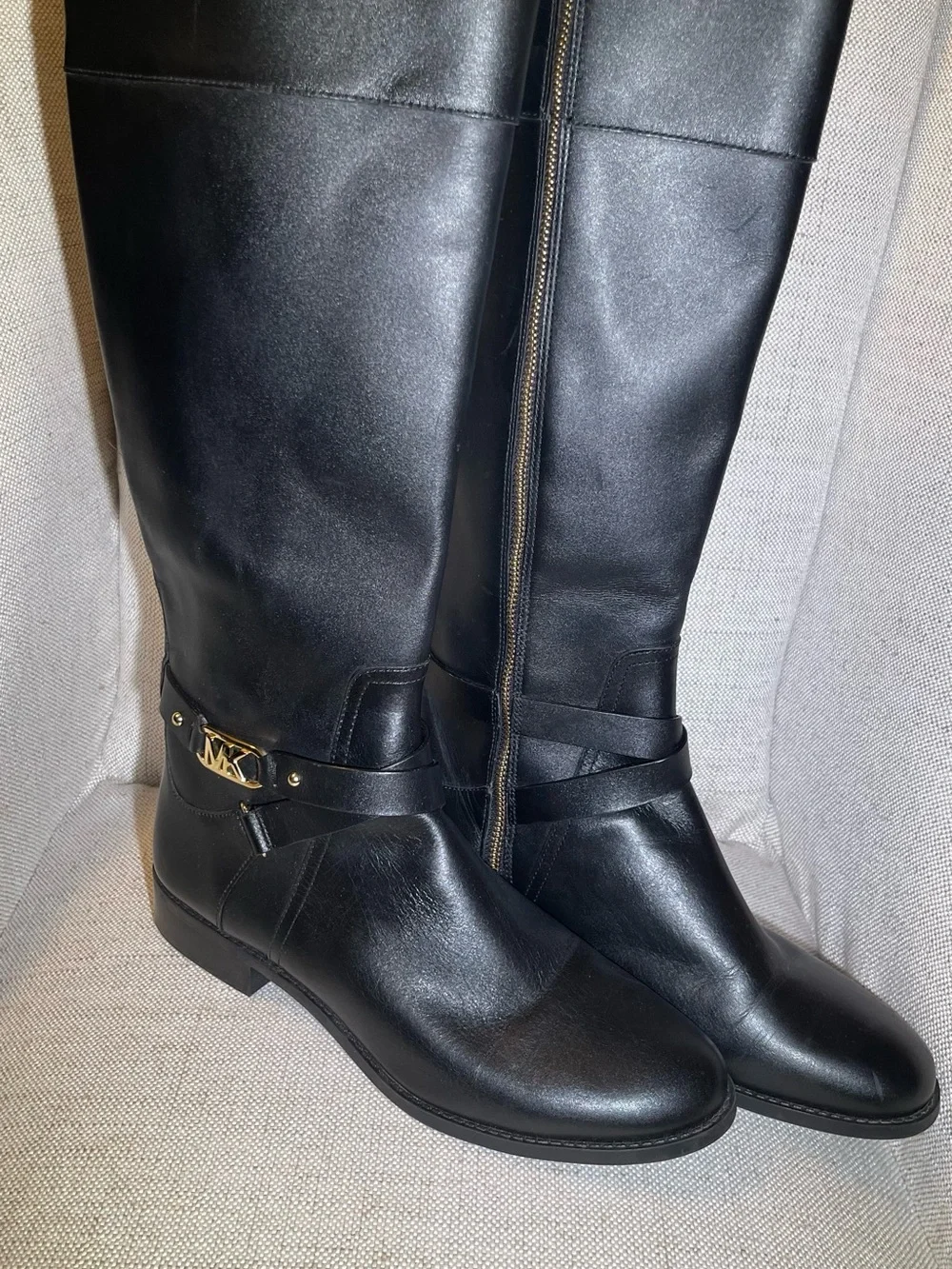 Michael Kors women’s Leather Riding Boots size 10